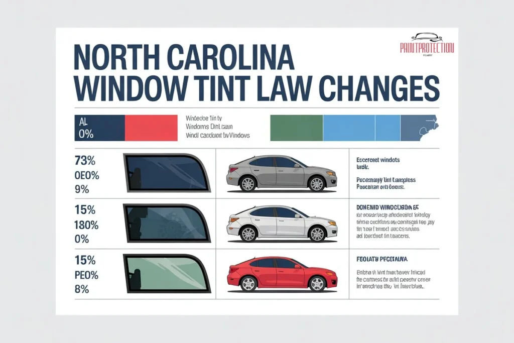 north-carolina-window-tint-law-changes-by-paintprotectionfilmppf